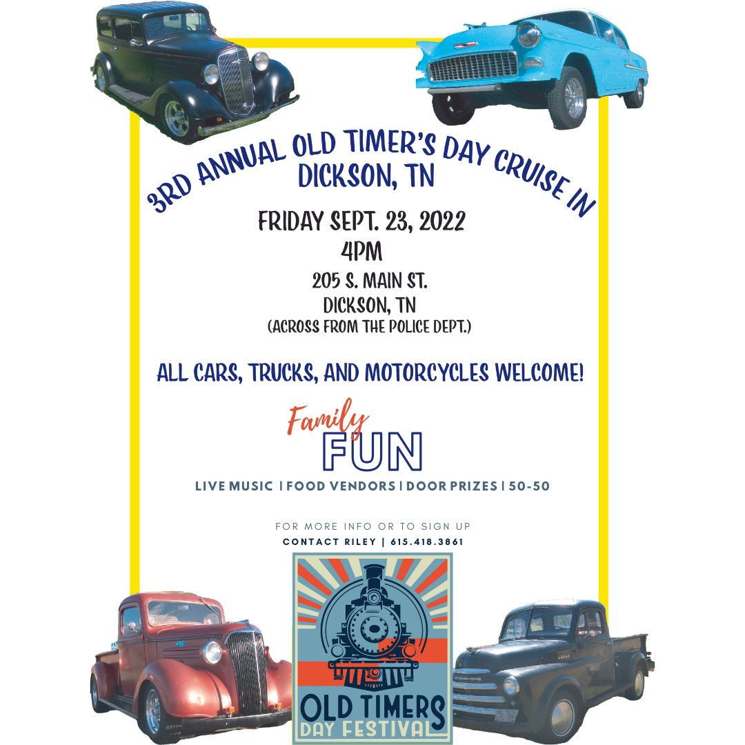 Old Timers Day Festival- Dickson County, TN tweet media