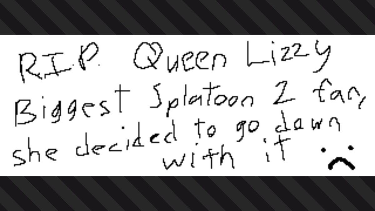 _The_Baws's tweet image. she was a real one o7 #Splatoon2 #NintendoSwitch