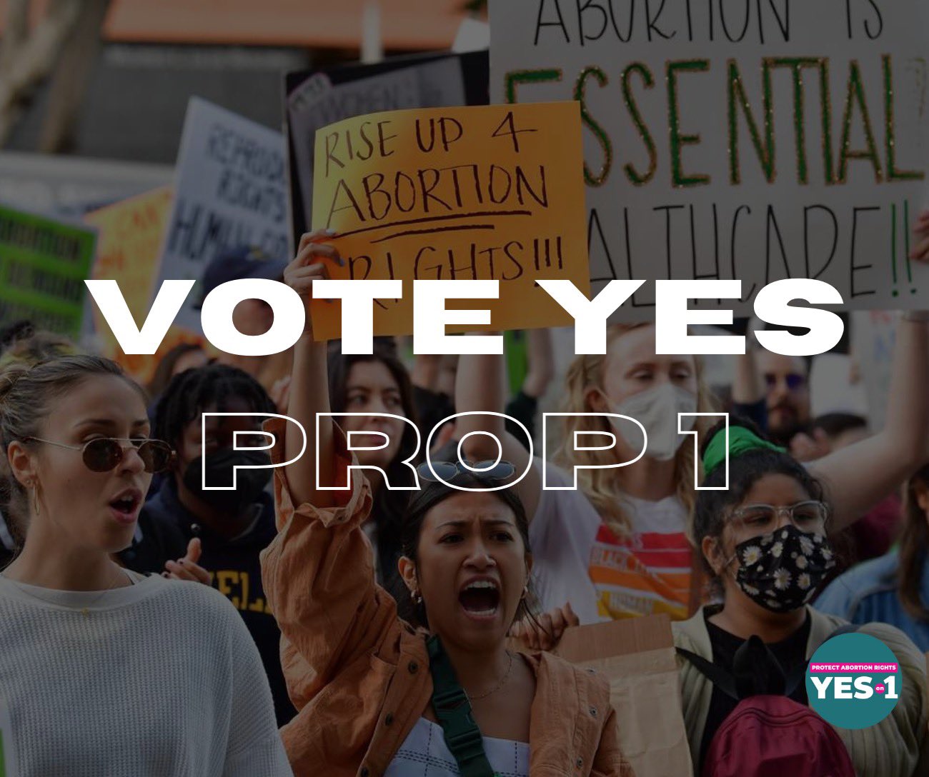 Vote Yes on Prop 1 Protect Abortion Rights CA on Twitter