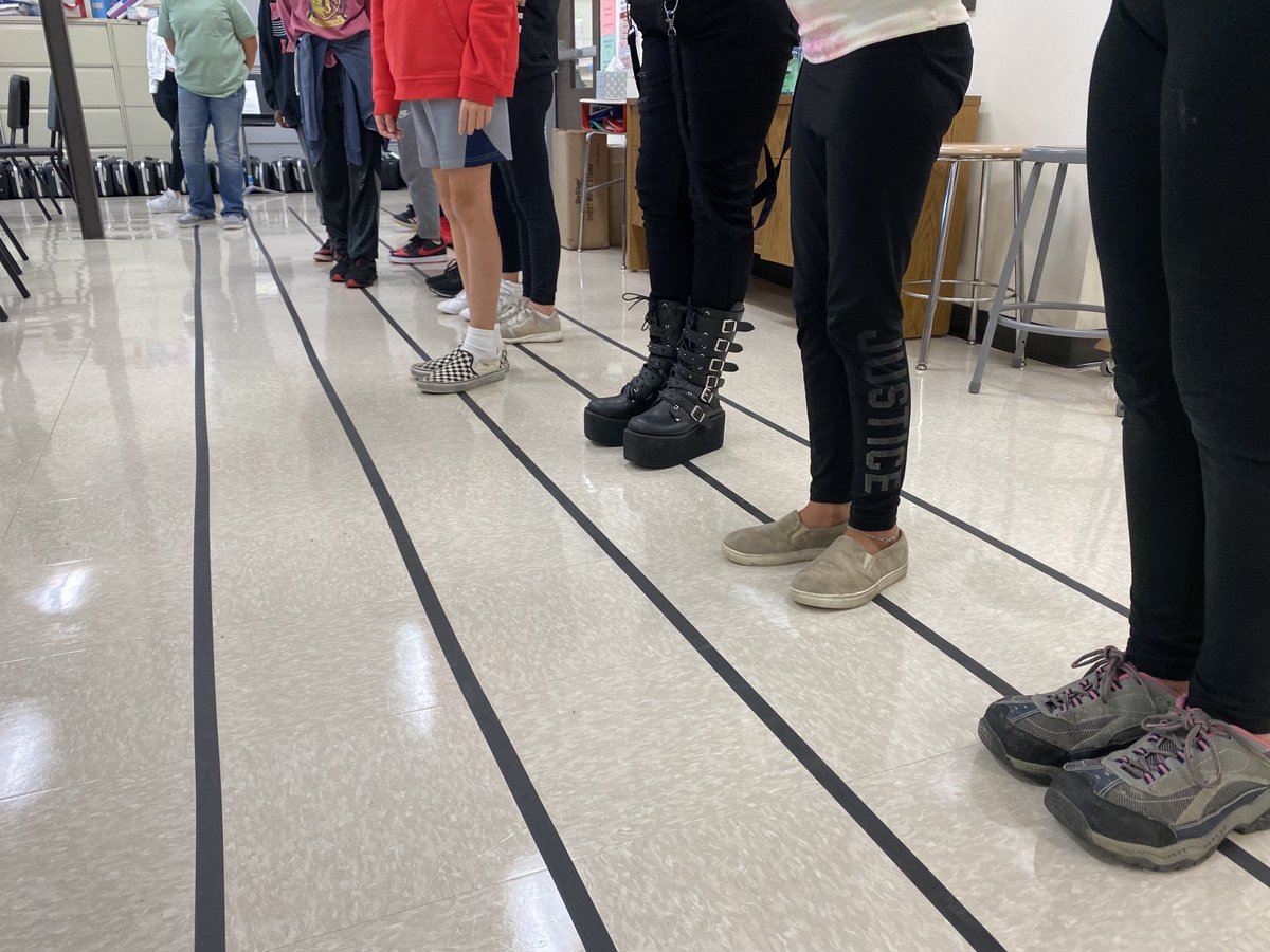 MonticelloMusic's tweet photo. 6th graders did great with learning their musical alphabet on the staff today! https://t.co/FHLbjFWBwr