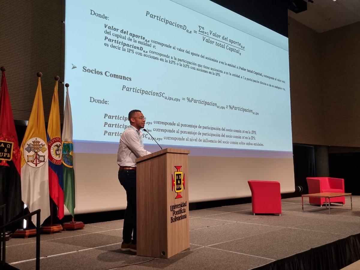 IsporColombia's tweet photo. Presentacion oral - finalista.

Con el trabajo: EFECTOS DE LA INTEGRACIÓN VERTICAL EN LA RENTABILIDAD DE LOS PRESTADORES DE SERVICIOS DE SALUD: EL CASO COLOMBIANO
Por: Kevin Alberto Chaverra Bechara

#isporcolombia
#congresoispor
#VIICongresoisporColombia https://t.co/g2RMBLruX7