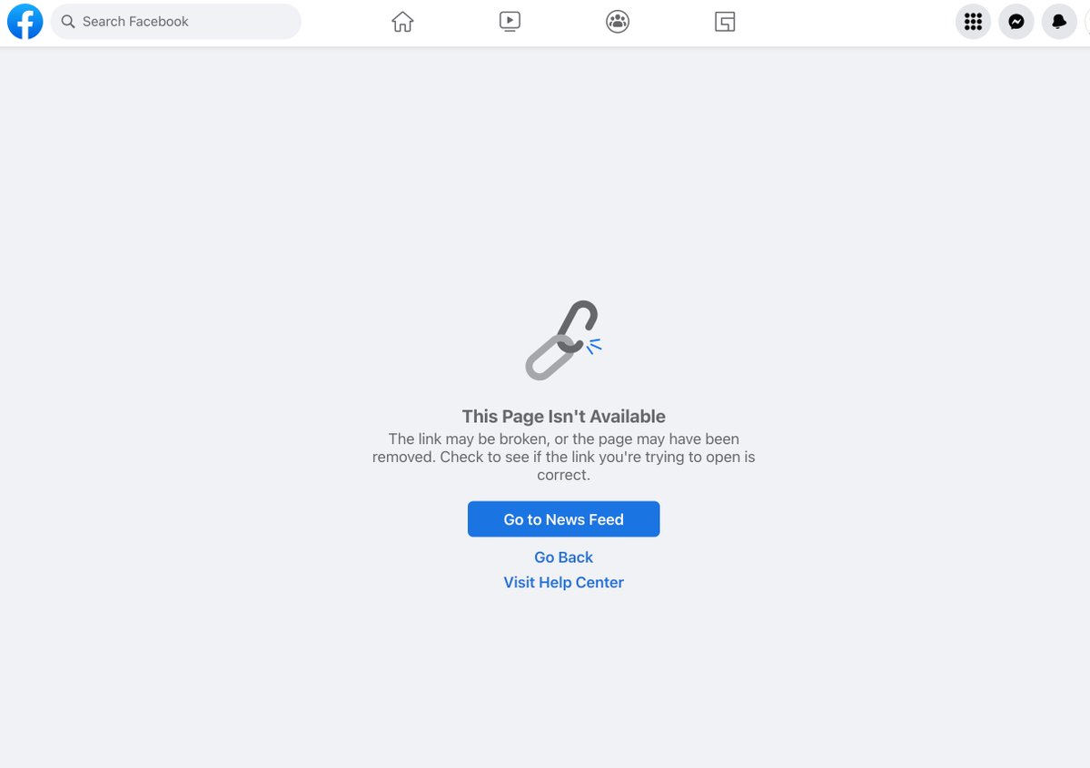 APPsoluteMktg's tweet photo. @facebook Is anyone getting broken links when clicking on Notifications in Facebook? https://t.co/Qi7hV5TDEj