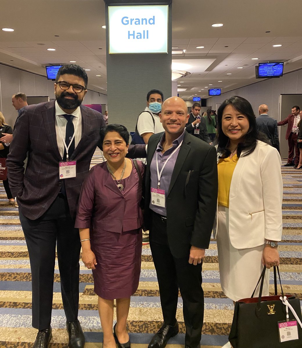 Done with my 2 presentations and I can now relax and enjoy the company of great friends. ⁦@KMirza⁩ ⁦@NayarRitu⁩ ⁦@ALBoothMD⁩ ⁦@ASCP_Chicago⁩ #ASCP2022 #ASCP100