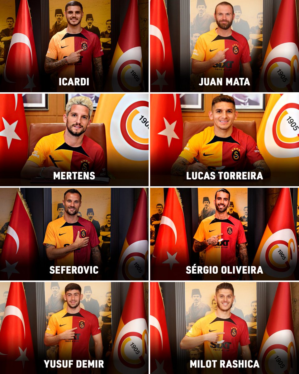 Galatasaray está a jogar Modo Carreira neste mercado de transferências 🤯