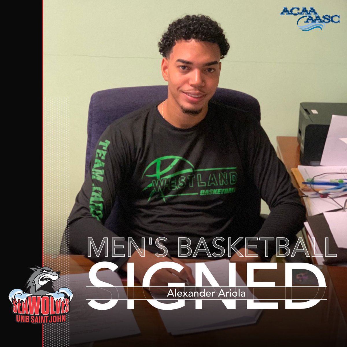 🚨Recruit Announcement🚨 Congrats to Alexander Ariola on signing with the men’s basketball team! Here’s the full story: blogs.unb.ca/unbsjathletics… <a href="/ACAA_AASC/">ACAA</a> @CCAAsportsACSC <a href="/UNBSaintJohn/">UNB Saint John</a> <a href="/unbalumni/">UNB Alumni</a> <a href="/BasketballNB/">Basketball NB</a>