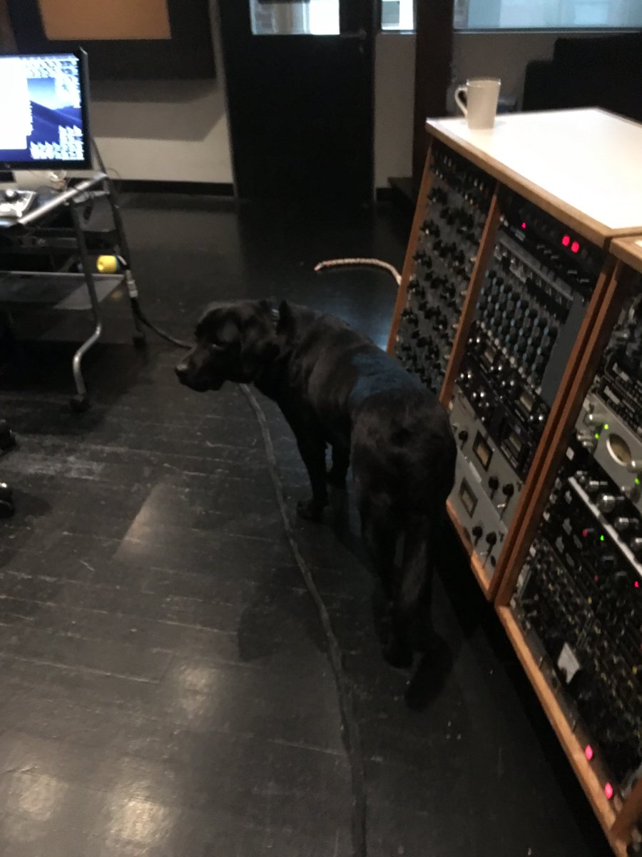 blakehavard's tweet photo. Overdubbing and premixing at Warehouse Studios in Vancouver. Creeping closer to the finish line... #georgemartin #neveconsole #bryanadams @CBCCountry171 @siriusxmcanada @cbc https://t.co/wTWkgLRl5g