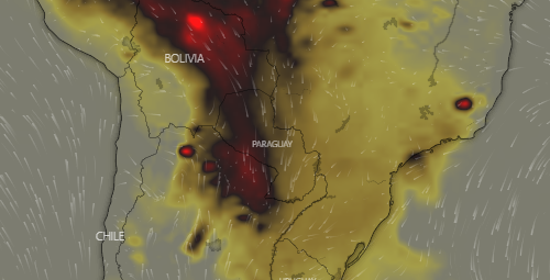 Juanctpy's tweet photo. #Ahora: El Mades declara alerta por AMBIENTE INSALUBRE en territorio paraguayo. Solicitan a Salud Pública recomendar a la ciudadanía no exponerse al aire libre. Hay una gran cantidad de incendios y partículas nocivas como consecuencia. @sntcanal9 https://t.co/OuBbtyYYDR