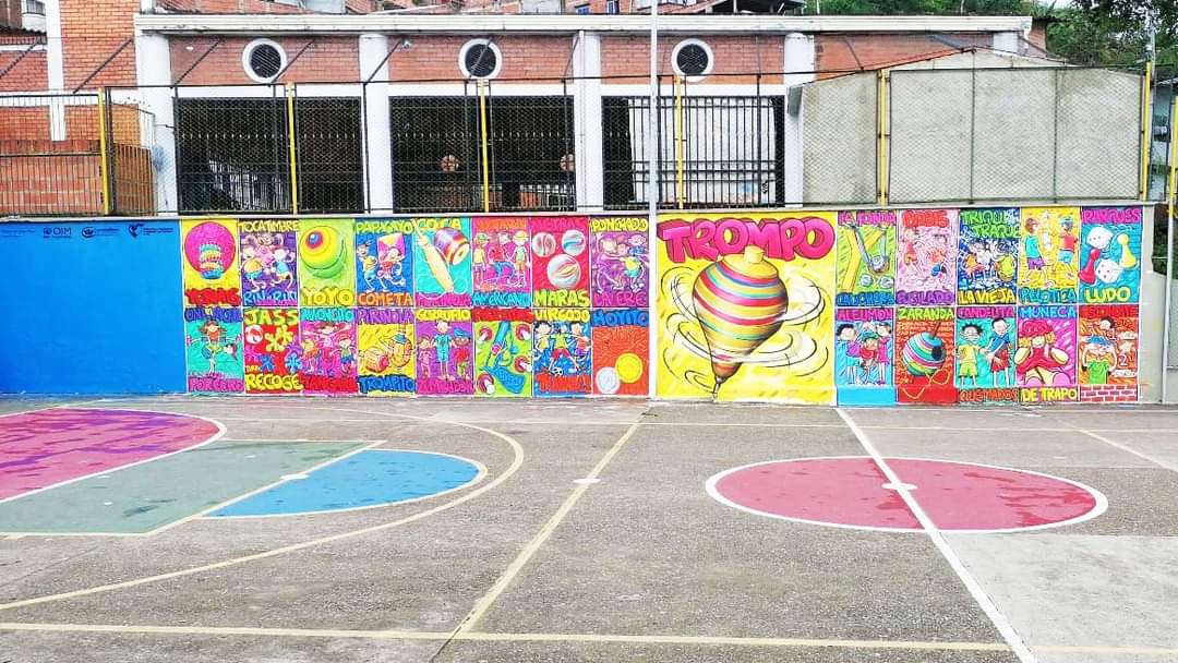 corprodinco1's tweet photo. Una propuesta cultural realizada por la comuna 14 de #Morrorico en la ciudad de #Bucaramanga desde el proyecto Comunidades con Oportunidades de Desarrollo Local Sostenible y en Paz con el apoyo de @OIMColombia con fondos de #Corea #IntegraciónComunitaria #Colombia #Venezuela https://t.co/mvPcDg4xw7
