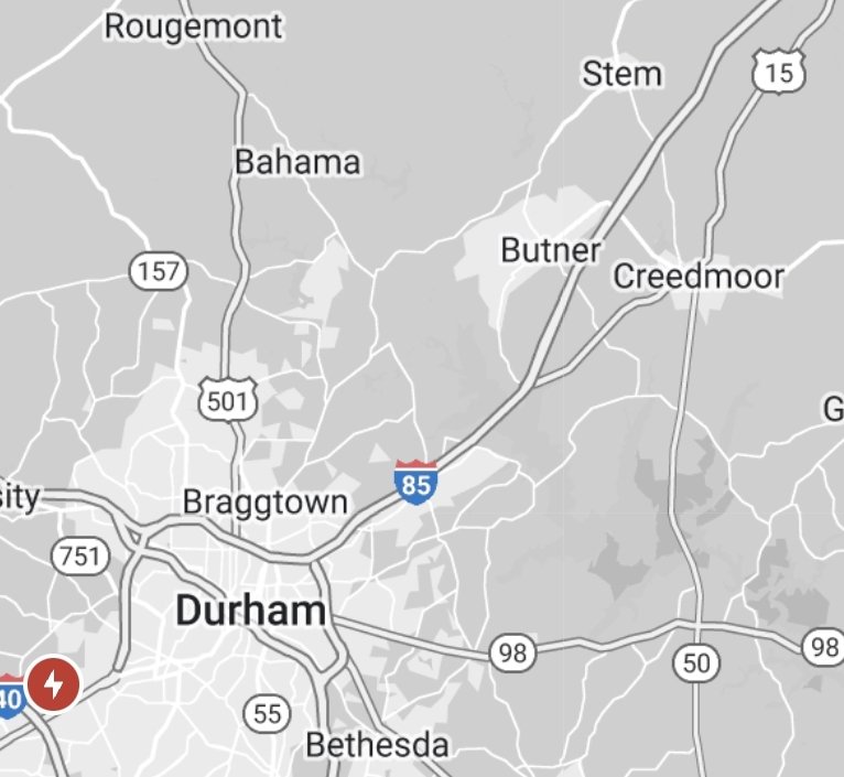 Axel_HerreraR's tweet photo. @TeslaCharging North Durham, NC. Anywhere along I-85 or US-70 https://t.co/IvNp9gNmaq