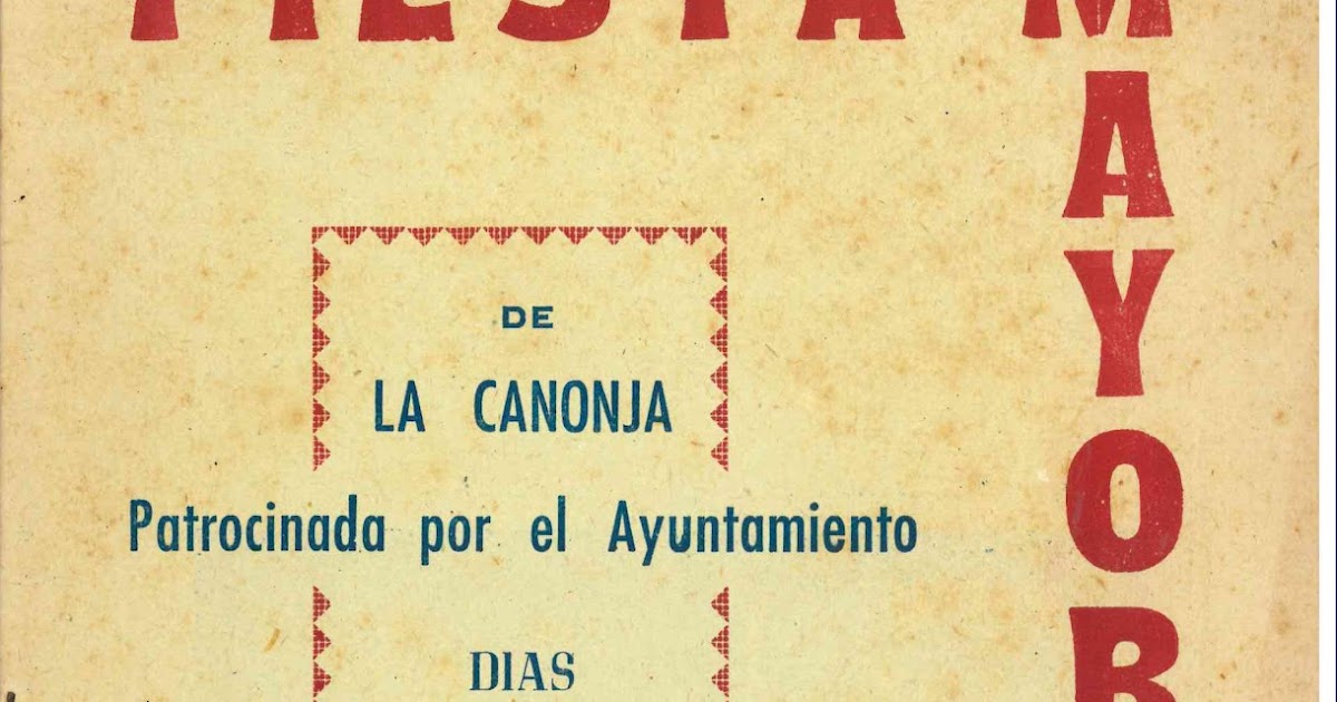 Programa de la Festa Major de 1952 dlvr.it/SY0vx8