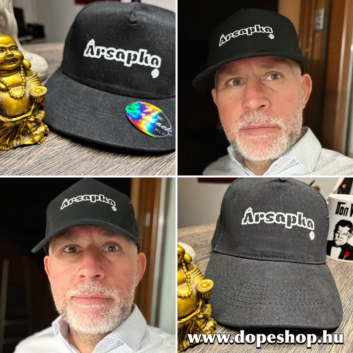 DopeManLaci's tweet photo. #nemsokára a boltom polcain…🎱😎🎱 #addig is #szerezdbe a #saját Don Vétó #kollekció pólódat…😁 #fullcap #baseballhat #ársapka #d1g #dopeman https://t.co/bHmSaeJ8l0