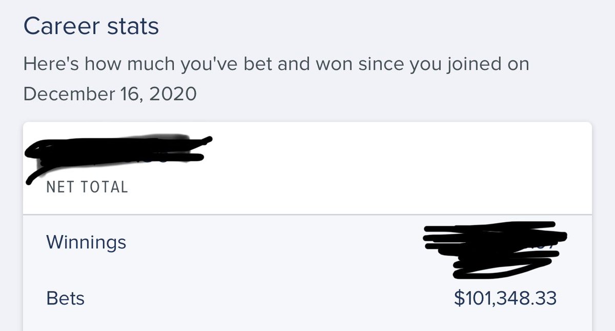 Sup <a href="/FDSportsbook/">FanDuel Sportsbook</a> we get anything for this milestone? 😅 #sportsbetting #SportsGambling