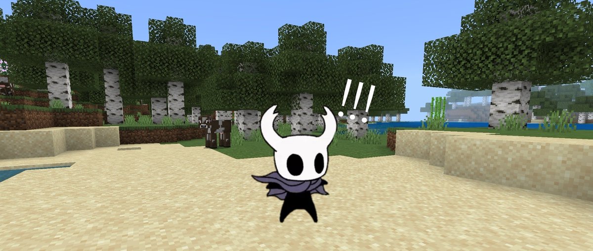 FireCrimsonLord's tweet photo. #Hollowcraft
*The Knight Spawned into the world* https://t.co/4HOy0aLirT