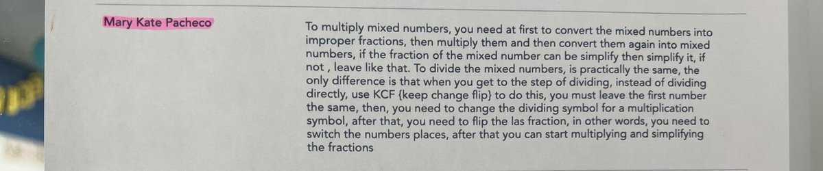 RodriguezTAG_PG's tweet photo. WE WRITE!!💻Writing activities help students analyze, interpret and communicate math ideas. These skills are important to evaluate sources of information and the validity of the information itself, a key competency for mathematically literate citizens💻@HybridPrep @disdstemmath https://t.co/H40J1xJctN