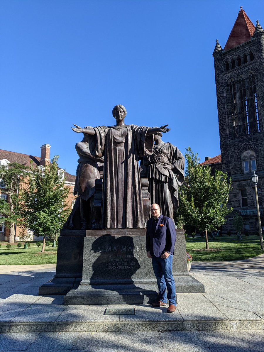 For the first time this MBA, I'm on a campus that isn't my laptop.

Hi, <a href="/giesbusiness/">Gies Business</a>.