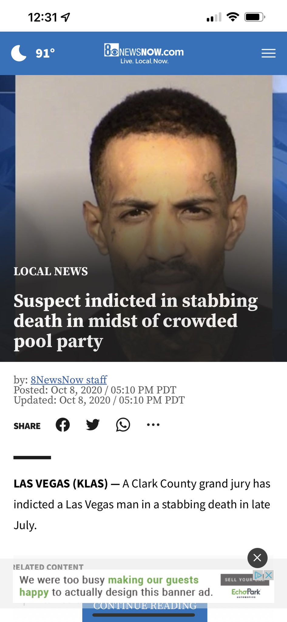 2 pic. @News3LV @reviewjournal @FOX5Vegas In 2020 I was charge with open murder after I was attacked and stabbed multiple times how did I become the suspect I am innocent and the LVPD knows this but their hiding the truth & evidence @NAACP @Blklivesmatter @AaronDFordNV @innocence https://t.co/V4y1mwlBDk