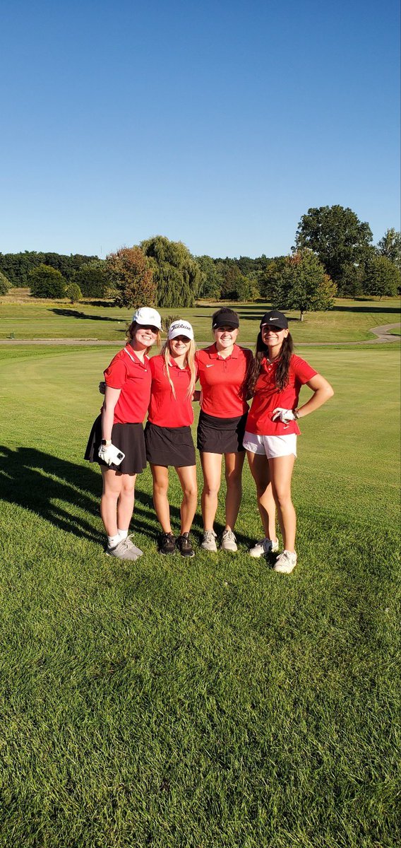golf_holly's tweet photo. A beautiful day, and a great match and win against Linden at Heather Highlands! Two new personal records and a team best of 201! 

Kendall Stilwell- 42 (personal best)
Makena McGee- 48
Emmalee Dietzen- 50 (personal best)
Caprice Dunn- 61 https://t.co/XizC4ahhCs