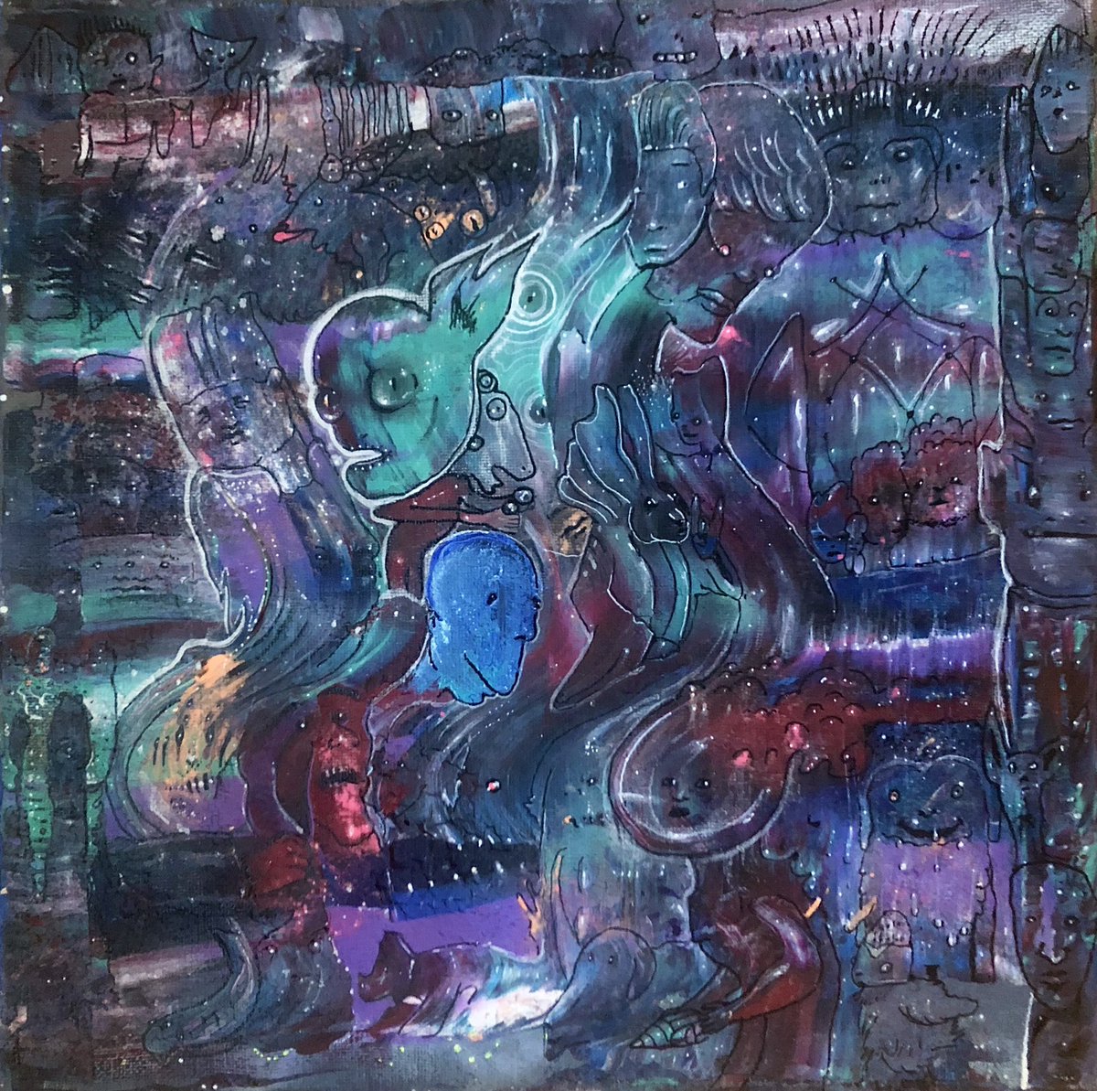 voiddenizen's tweet photo. Zoom zoom zoom around, meet the locals

#Theungoogleable #divineddesign #pareidolia #divinatory #divinatoryart #stainspotting #watercolor #caveartonconcrete #rorschachworshipworkshop #magic #divine #quixotification #psychedelic #psychedelicart #postvisionary #psyop #popart https://t.co/BhoMah3bJY