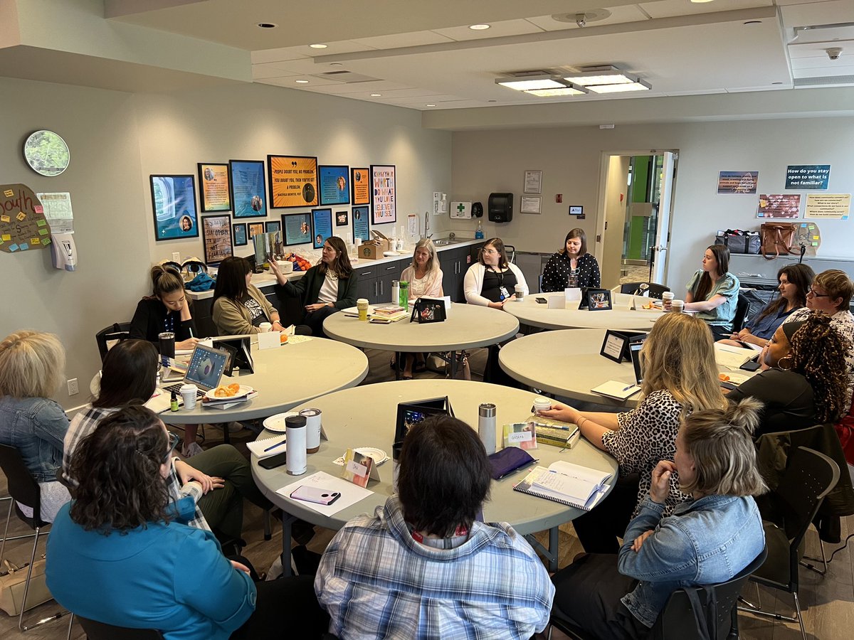 yycCCOM's tweet photo. What a way for our #yycCCOM team to begin our learning for this new school year! Sharing in community, story, inspiration, our state of becoming, joy, invitations. Committing to this collective work for all possible experiences, for teachers and students. @yyCBEdu @CCSD_edu https://t.co/xZmtfn0AIN