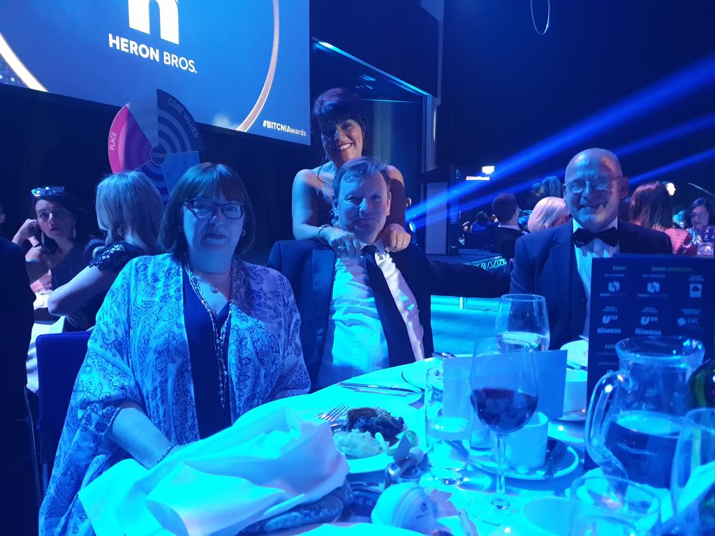 iamhealtheee's tweet photo. Fabulous setting @BelfastICC for tonight's @bitcni Responsible Business Awards
#TeamHabinteg https://t.co/5tncn4Oy2B
