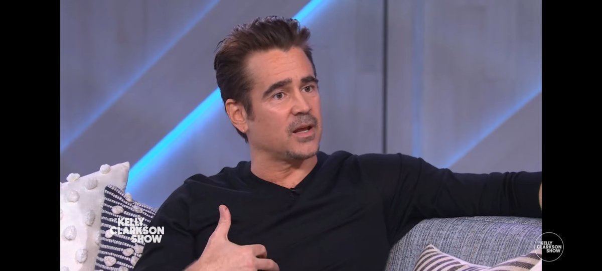 NEW CLIP! "Colin Farrell really loves Ireland" - The Kelly Clarkson Show
Link: youtu.be/hKCD2nQ4Pu8