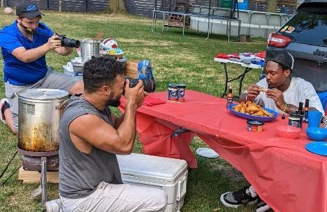 thortolo's tweet photo. My pal Ty Ballou has his @plbsports
on another NFL roll w/ @stefondiggs 14 Hot Sauce, Blue Cheese Dressing, Lemon Pepper Spice &amp; Spicy Blue Cheese Dip delighting @BuffaloBills fans. @JoshAllenQB's Jaqs cereal is back to again support @OCHBuffalo Children's Hospital. Way to go Ty! https://t.co/jOPELMO1FL