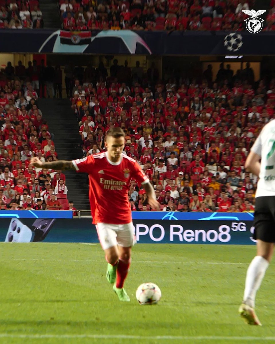 SLBNetworking's tweet photo. By Alejandro Grimaldo - RT SLBenfica: 💫🖼️ Obra de arte, grimaldo35!
#SLBMAC #UCL | #EuAmoOBenfica https://t.co/DinxNHDyGv - https://t.co/cHRtY0otLn https://t.co/7EnSATG8rg