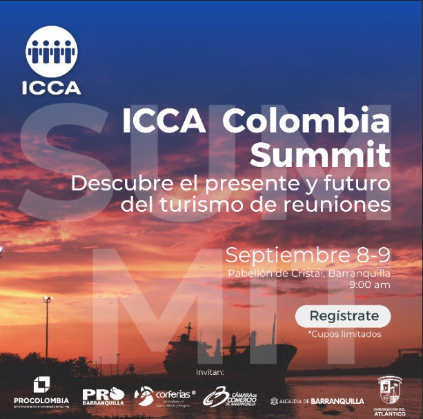 LauraMGonzalezN's tweet photo. La Red Nacional de Bureaux, presente en el ICCA Colombia Summit 2022. En el marco del evento la red participó de un panel sobre la cooperación como estrategia para promover el turismo de Reuniones🌟@PROCOLOMBIACO @iccalatam @ProBaq https://t.co/yU9V21QiuU