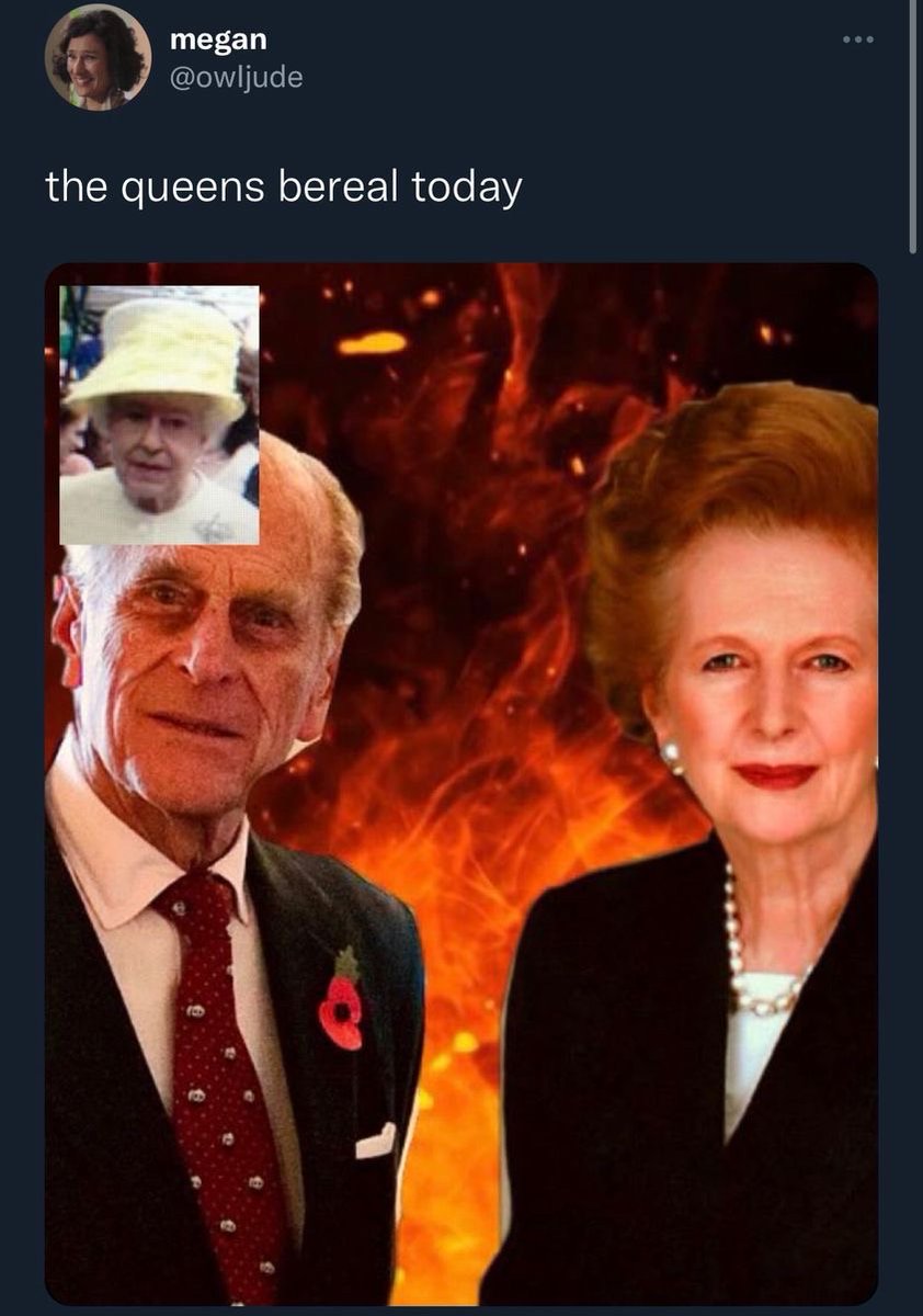 best bereals on Twitter: "queen elizabeth bereal"