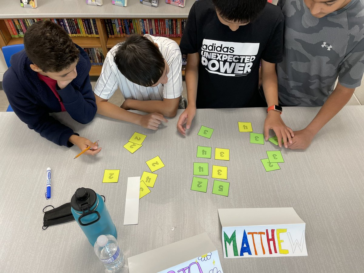We love a collaborative math challenge! 💜

Today, these awesome 8s worked with their groups (&amp; then joined ANOTHER group) to solve a sneaky sums problem. 10/10 for perseverance &amp; cooperation ☺️
