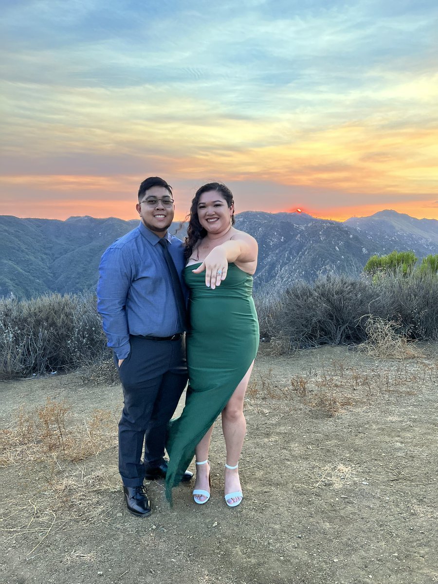 marcheladaaa's tweet photo. Thank you for making this special moment more PERFECT than what I could have ever dreamed of! I love you and I can’t wait to MARRY YOU 🥹❤️ Our forever starts now ✨ https://t.co/CzXmN4CZyl