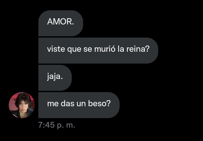 NADIE...
MI NOVIO: