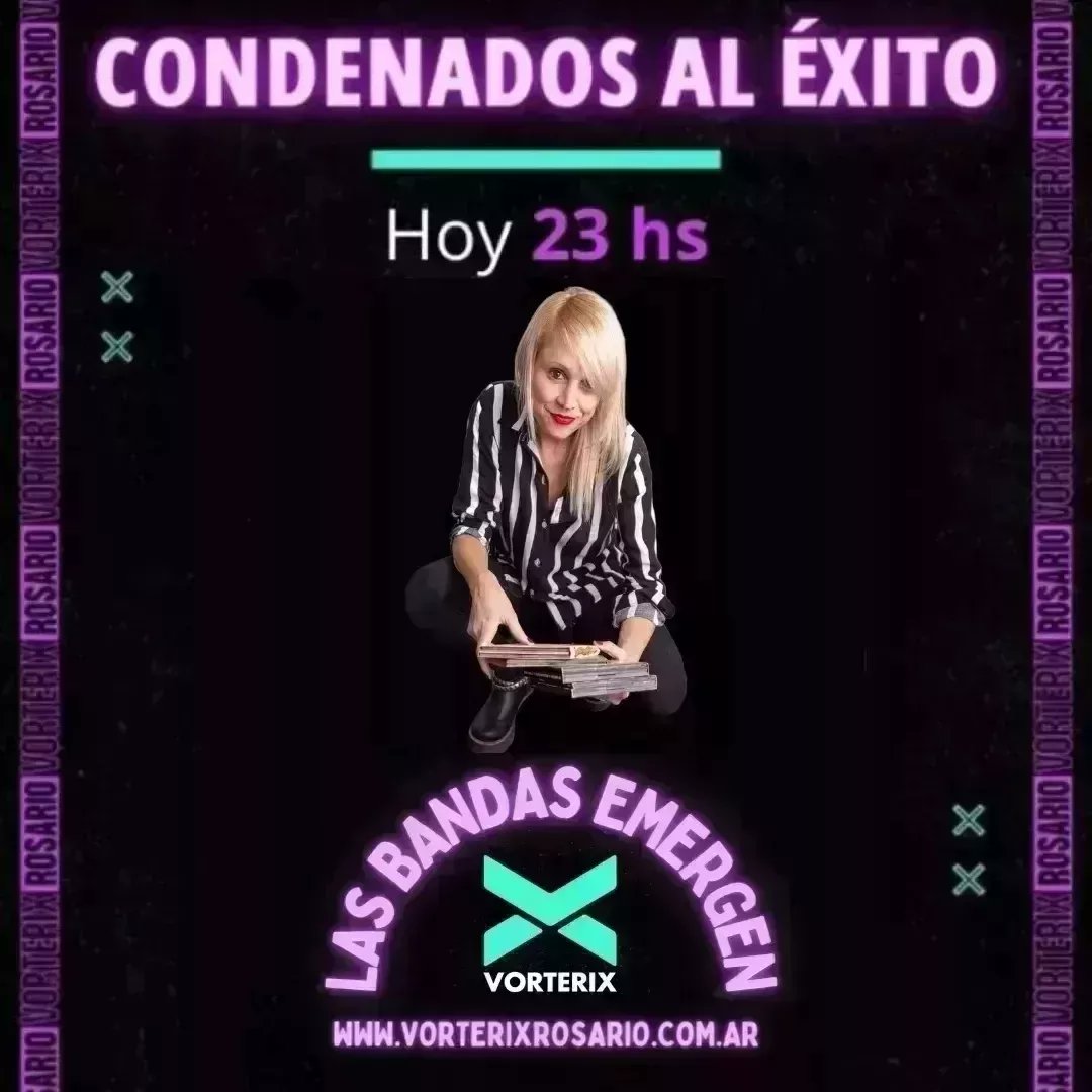 NanHougham's tweet photo. VAMOS 🎚️ QUE 🎚️ SE 🎚️ ENCIENDE

Esta noche, en #condenadosalexito, hacemos emerger a @barrioborder y su flamante lanzamiento ����🎶🤛

Prepará los auri y quedate en @RosarioVorterix 🎧🎙️📲 https://t.co/fMtvA8Z0b3 https://t.co/RvZs5Nak0G