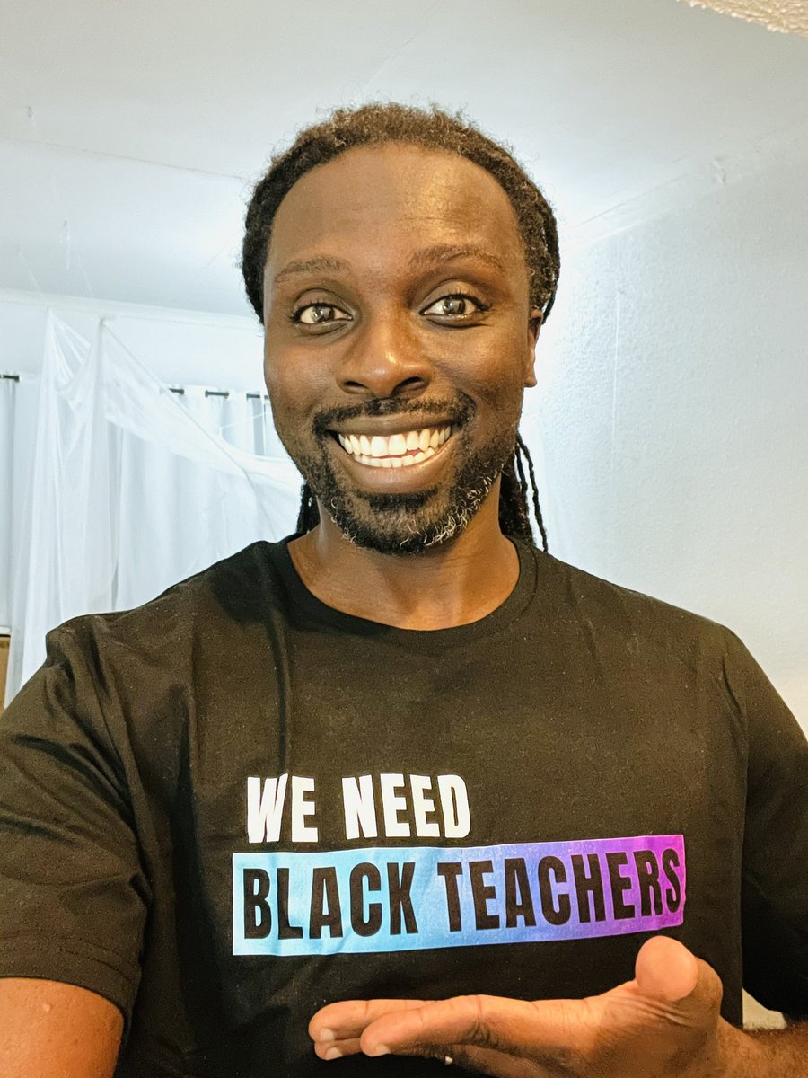 Kwame Sarfo-Mensah 🇬🇭🇺🇸 (@identityshaper) on Twitter photo Welcome Back Teachers!! It may be a new school year but the message remains the same: #WeNeedBlackTeachers The research doesn’t lie! Our education system greatly benefits when we have more Black teachers in our schools.
Join <a href="/CenterBlackEd/">Center for Black Educator Development</a> to help us spread the word today! ✊🏿 Welcome Back Teachers!! It may be a new school year but the message remains the same: #WeNeedBlackTeachers The research doesn’t lie! Our education system greatly benefits when we have more Black teachers in our schools.
Join <a href="/CenterBlackEd/">Center for Black Educator Development</a> to help us spread the word today! ✊🏿