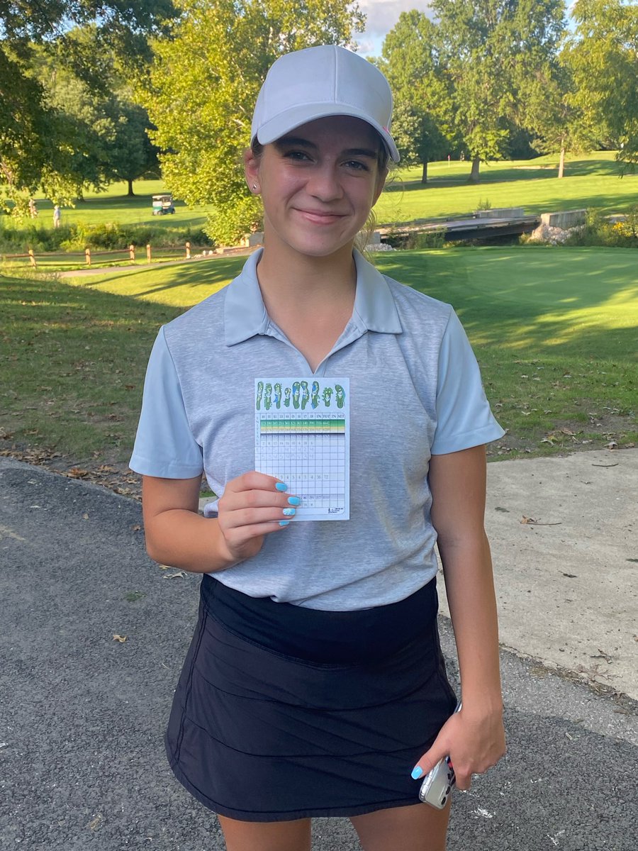 mr_huddle's tweet image. Lady Lions golfer Eliza Mercer shot a career best 33 at Bent Tree GC today in our match against OL Berlin, Big Walnut and Pick Central. @GLHS_Athletics
