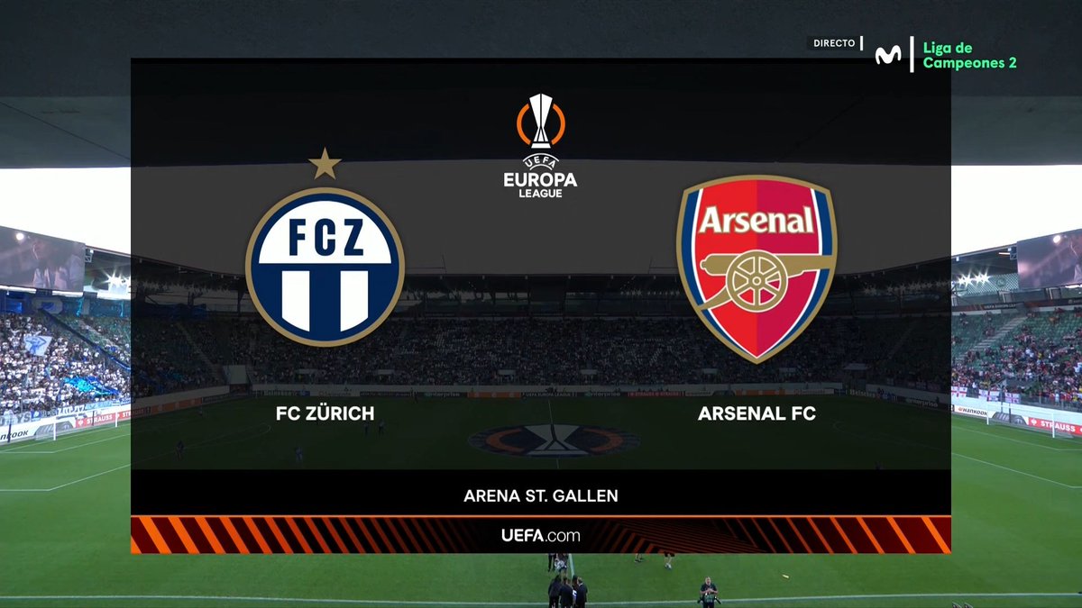 Full match: Zurich vs Arsenal