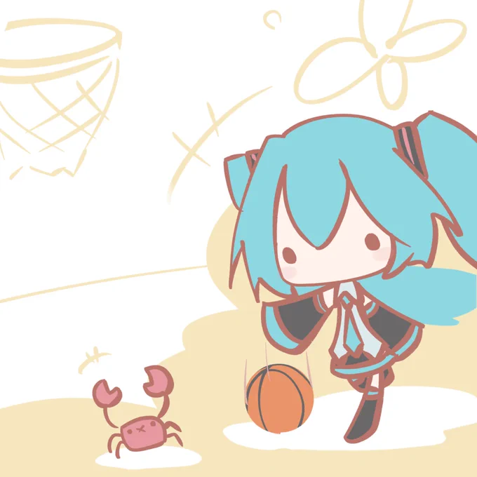 朝練ミクさん 