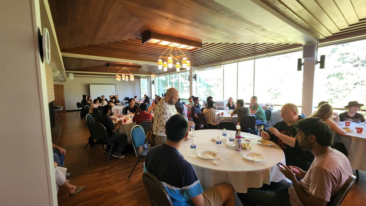 ubcgss's tweet photo. We had a blast at our GSS Pancake Breakfast/Brunch! What were some of your favorite moments? 

#ubcgss #gss #ubc #grad #grads #ubcevent #gssevent #pancake #brunch #breakfast #dinner #coffee #cafe #imagineday #jumpstart https://t.co/djp25S4JhP