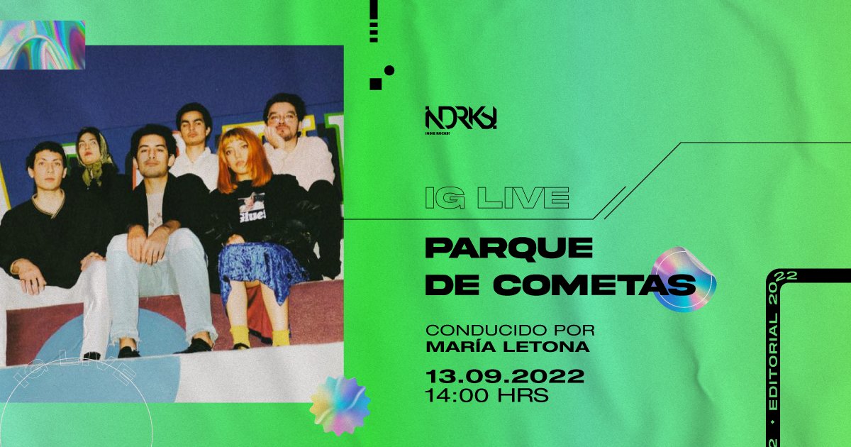 Rumbo a su participación en #Hipnosis2022, tendremos una charla con <a href="/ParqueDeCometas/">Parque de Cometas</a>. ¡No se pierdan el IG Live conducido por <a href="/Marialadelradio/">María Letona</a>! bit.ly/3cXnwNB 🤳