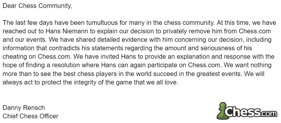 Hans makes a statement : r/AnarchyChess