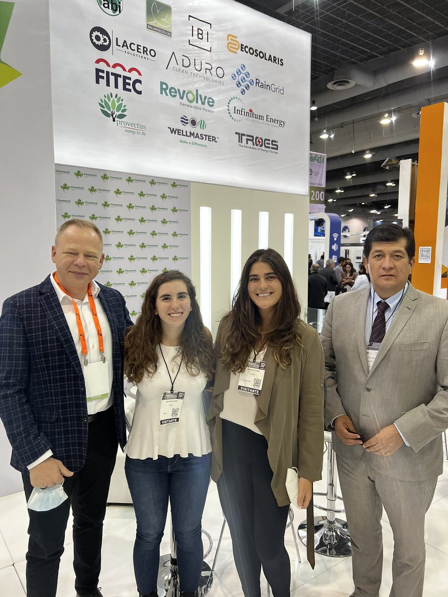 We love the work that <a href="/AnaHanhausen/">Ana Hanhausen</a> and <a href="/DanyGdlM/">Dany gomez</a> are doing at <a href="/widu_app/">Widu</a> and <a href="/PlasticoceansMX/">Plastic Oceans Mexico</a> bringing awareness the need for plastic circularity.  Great intro by <a href="/TCS_SDC/">Trade Commissioner Service</a> and <a href="/OntarioEnMexico/">Ontario en México</a> at the <a href="/thegreenexpomx/">The GREEN Expo ♻️</a> #TheGreenExpo #EndPlasticWaste