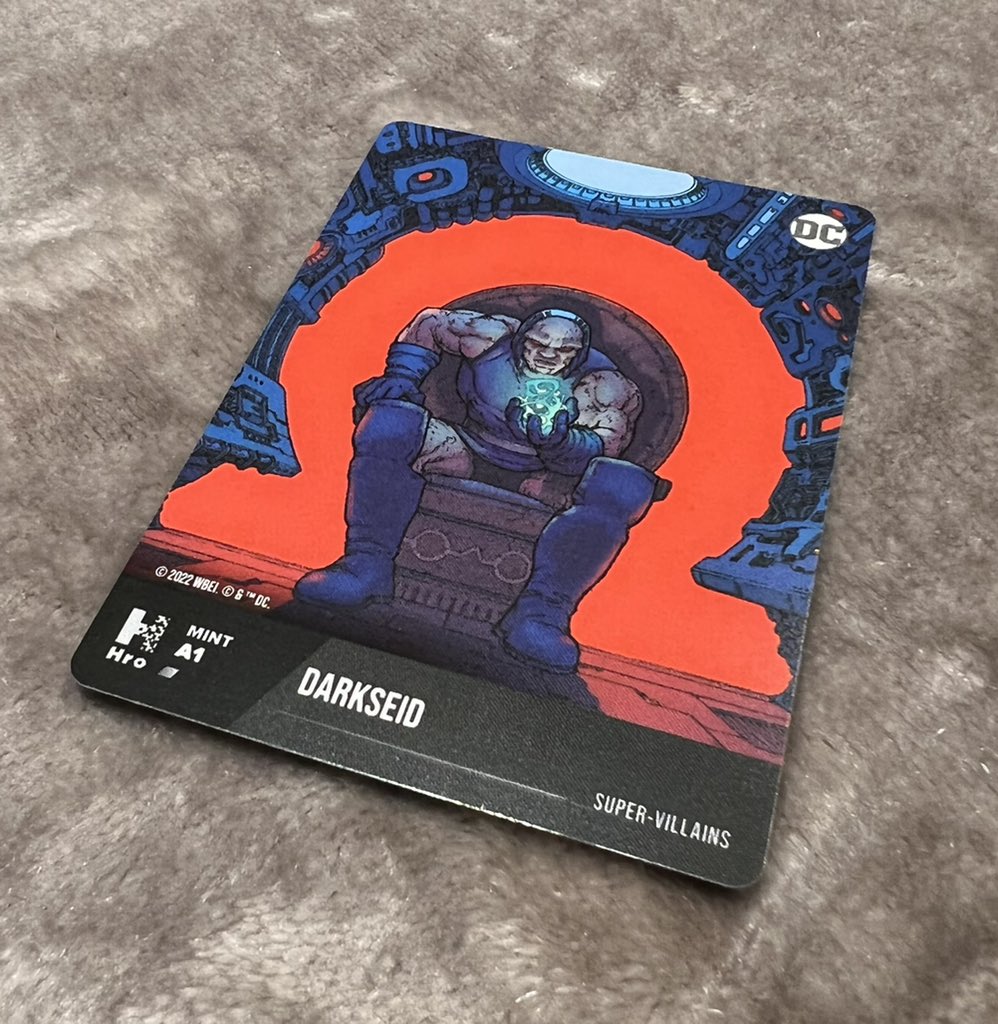 GalaxyOfCoins's tweet photo. YOU CAN'T CONTROL ME. YOU
CAN'T DESTROY ME. AND
THERE IS NO PRISON IN THE
UNIVERSE THAT CAN HOLD ME.
~DARKSEID @hro @DCComics @TheFirstMint #NFT #TCG #HRO #DC #DARKSEID #FRESHPULL https://t.co/HhIV3K7d90