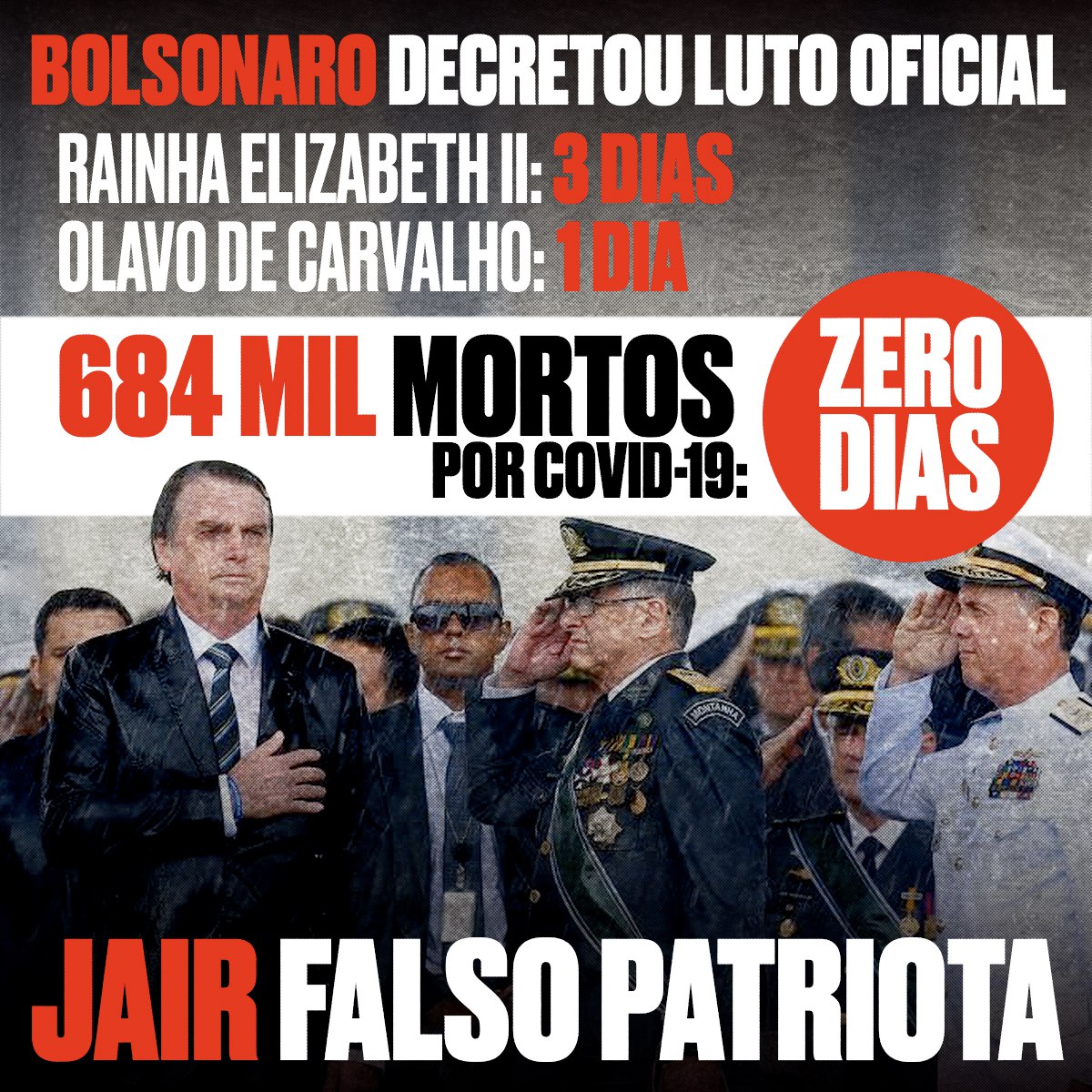 desmentindobozo's tweet photo. JAIR FALSO PATRIOTA https://t.co/tyZ9t1S1Oq