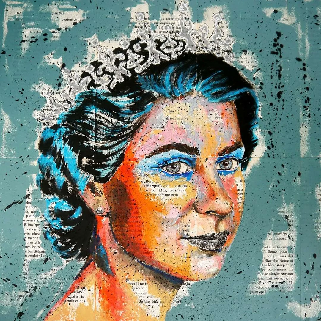 Bazevian's tweet photo. God save the Queen! Really sad.

Here my Queen serie.

#QueenElizabeth #artist #bazevian #delacapuciniere #acrylicpaintings #oilpainting #artbasel https://t.co/SPcoeddvkP