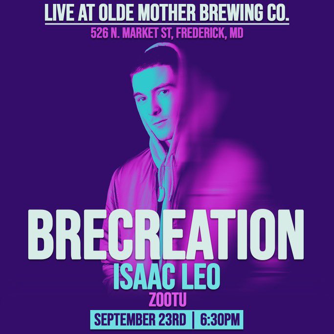 BrecreationMD's tweet photo. FREE show announcement 🚨🔥 I’ll be performing in Frederick MD on September 23rd with @Isaacleomusic , definitelyyy don’t want to miss this!
Tickets in my bio 🎟 https://t.co/ZNM2dqVOXo