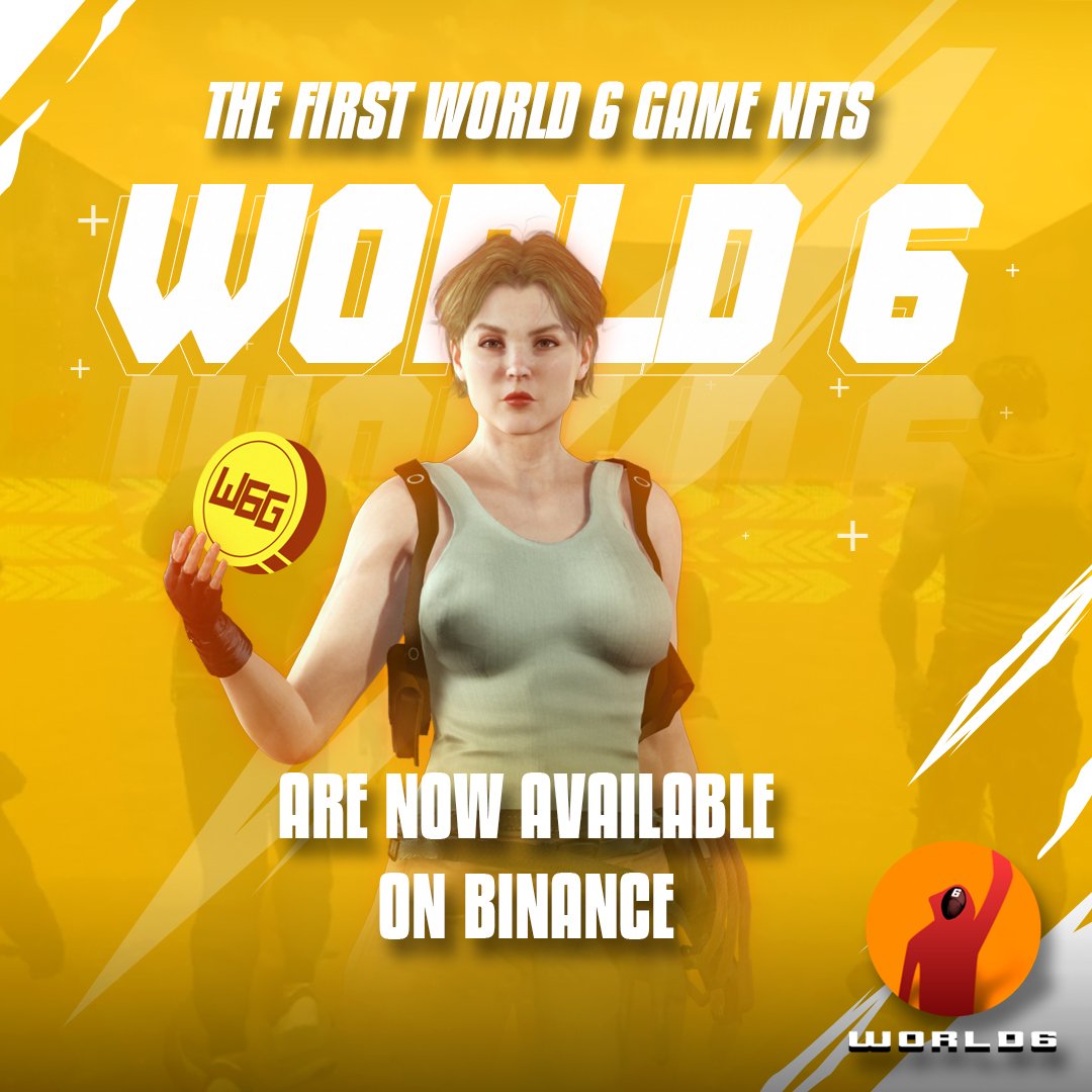 ggsofthouse's tweet photo. The first NFTs are now available for purchase on Binance. Access:
https://t.co/UtBWcH1HMp
#binance #nft #bsc #bnbchain #world6game #playtoearn https://t.co/8a4eiTgikE