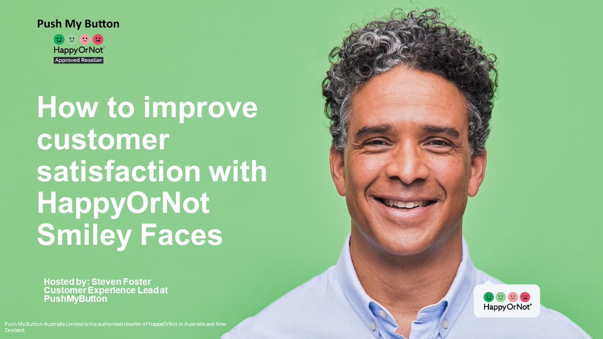 pushmybuttonnz's tweet photo. Do you want to improve customer satisfaction at your business locations? Check out how easy it is with HappyOrNot Smiley Kiosks and the data analytics behind the scenes. Take a look at our video on our YouTube Channel https://t.co/D5wIYtnXMp #happyOrNot #customersatisfaction  #CX https://t.co/Np0uHWegwc