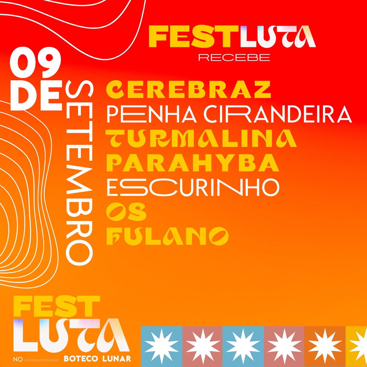 festluta's tweet photo. Ainda não viu a programação completa do FestaLuta? Pois olha aqui e corre para garantir seu ingresso: https://t.co/YqSfOfdazk… https://t.co/vMVeITt7iv