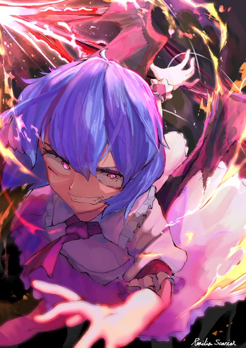 霊夢  VS    レミリア #東方Project  #博麗霊夢 #レミリア・スカーレット 