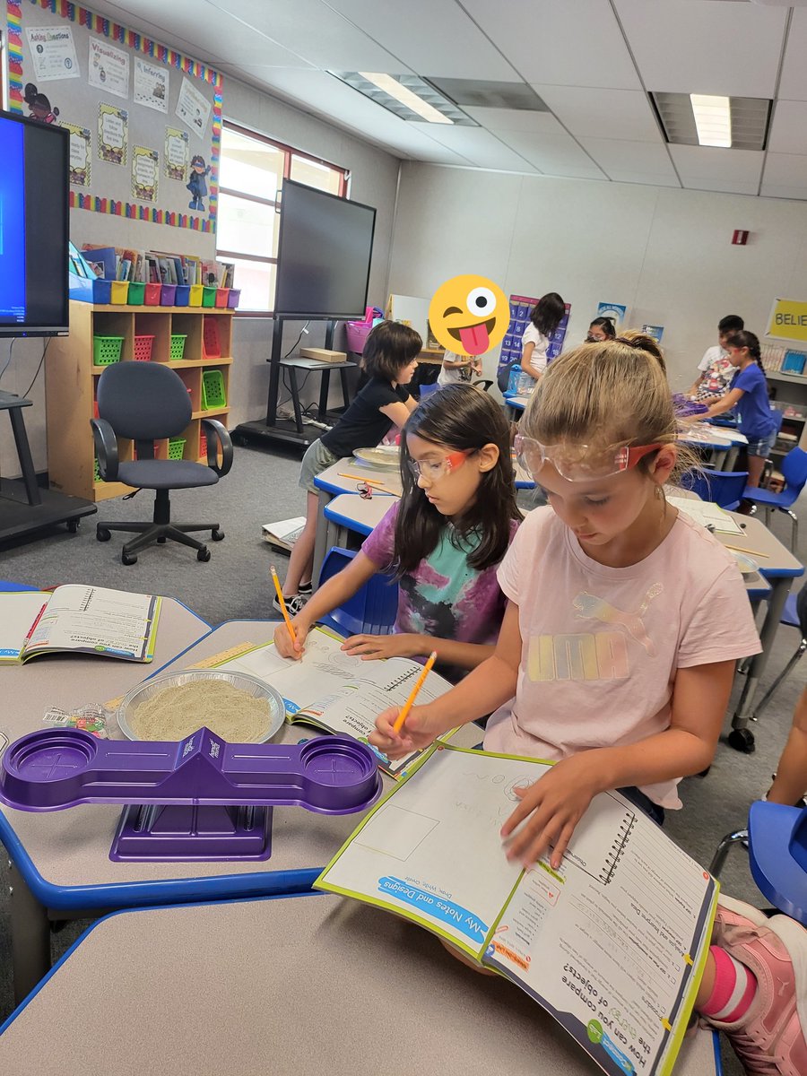 Which has more energy a golf ball or a large marble? Today we planned out and put our ideas to work. Science really is fun, even if the prep and clean up take forever! @LonghornsLbj <a href="/DesertSandsUSD/">Desert Sands USD</a> <a href="/dsusdAVID/">Dr. Kari Lynn Penny</a>